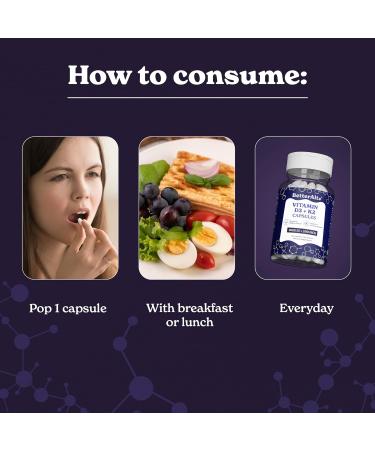 Better Alt Vitamin D3 + K2 Capsules | 5000 IU Vitamin D3 200 mcg Vitamin K2 | Helps Promote Bone Strength | 1-Month Dietary Supplement - Buy Online on GoSupps.com