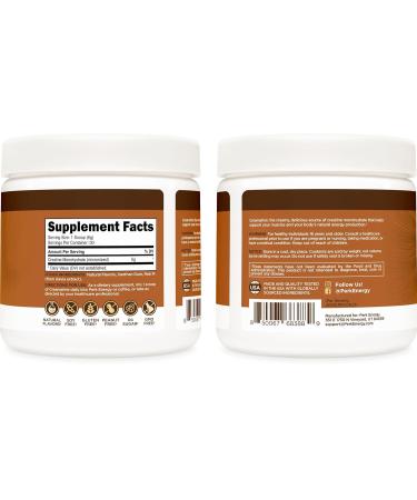 Perk Creamatine (Caramel Macchiato) 30 Servings - Flavored Creatine Monohydrate 5g of Creatine per Serving Naturally Sweetened Zero Sugar Gluten-Free Soy-Free - Buy Online on GoSupps.com