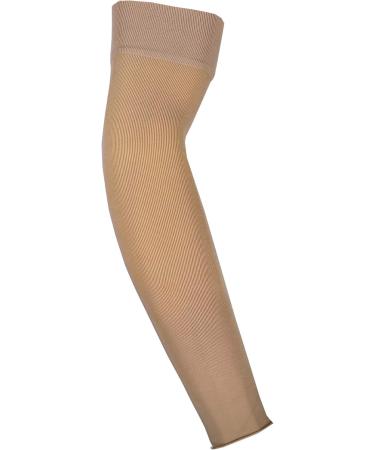 Truform Lymphedema Compression Arm Sleeve - 15-20 mmHg Post Mastectomy Support Beige Small - Buy Online for International Shipping - Buy Online on GoSupps.com