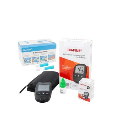 Diafine set for blood sugar measurement