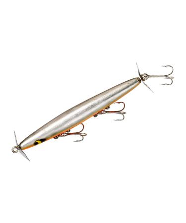 Smithwick Lures Devil's Horse Propeller Topwater Fishing Lure - Mimics Fleeing Shad 4.5-Inch-3/8-Ounce Chrome/Black Back/Orange Belly