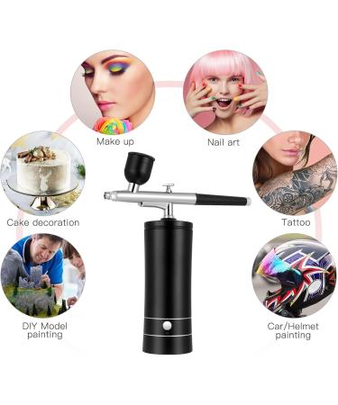 Mikinona 1 Set ( usb) Handheld Cordless Airbrush Air Brush for Nails Compressor Aluminum Alloy - Buy Online on GoSupps.com