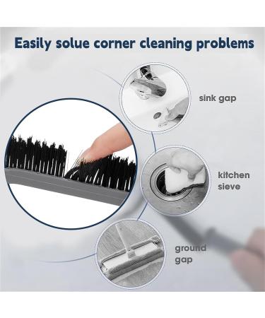 8-Piece Splash Clean Set - Multifunctional Corner & Crevice Cleaning Brushes for Dead Corners & Gaps - Ideal for Bathroom & Home Cleaning - Buy Online on GoSupps.com