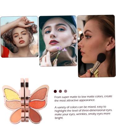 Beavorty Yellow Eyeshadow Girl Eye Shadow 1pc cream eyeshadow creamy blush Woman Eyeshadow Pallet lip gloss girl portable 1 count (Pack of 1) As Shown 3 - Buy Online on GoSupps.com