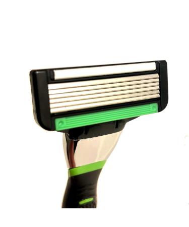 Buy Box of 100 Premium Six Blade Razors - Disposable Stainless Steel Shavers for Hotels & AirBNB Toiletries - High-Quality Amenities for Men & Women - Buy Online on GoSupps.com