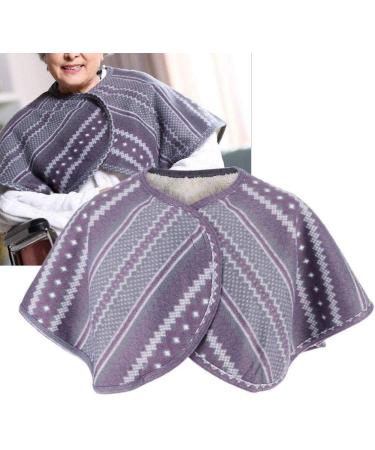 ESGT Elderly Care Scarf - Warm Shoulder Blanket for Bedridden Patients | Soft Gray Comfort - Buy Online on GoSupps.com
