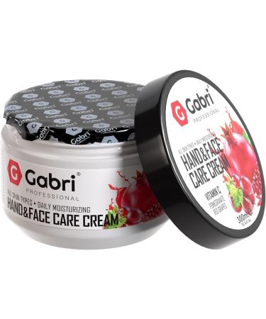 Gabri Hand & Face Care Cream 2in1 300ml | Instantly Boosts Moisture Levels Creates a Protective Layer & Prevents Moisture Loss | Daily Moisturising for All Skin Types (Pomegranate & Grapes) - Buy Online on GoSupps.com