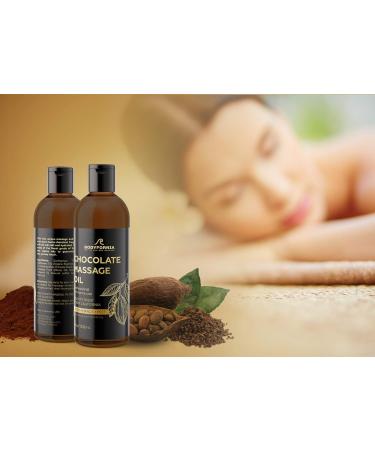 BODYFORNIA Chocolate Body Vegan Oil | Natural Organic Jojoba Moisturizing Oil for Massage & Multi-Purpose Use - Buy Online on GoSupps.com