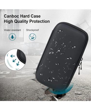 Canboc Diabetic Supplies Case Organizer - Glucose Meter, Lancing Device, Test Strips, Lancets, Insulin Pens, Alcohol Wipes - Black - Buy Online on GoSupps.com