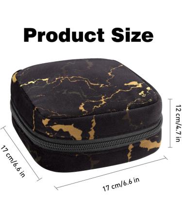 Shop Stylish Marble-Black Ladies Bags | Large Menstrual Cup Cylinder Pocket & Period Inserts | Multi-Colored for Girls & Women - Buy Online on GoSupps.com