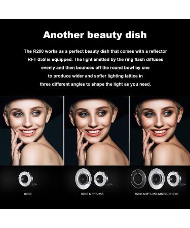 Godox RFT-25S Silver Beauty Dish Reflector for R200 Macro Ring Flash - Ideal for Photography - Buy Online on GoSupps.com