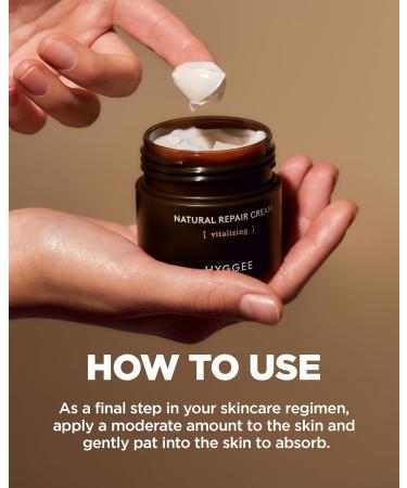 Natural Repair Cream - Vegan Red Ginseng & Peptides Moisturizer for Anti-Aging Firming & Hydration - Nourishing Face Cream for Dry Skin 1.69oz - Worldwide Shipping - Buy Online on GoSupps.com