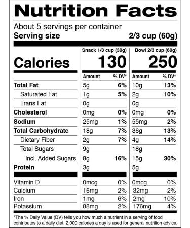 Jessica's Natural Foods Gluten-Free Cherry & Berry Granola - 11 oz | Non-GMO, All-Natural Breakfast & Snack - Buy Online on GoSupps.com