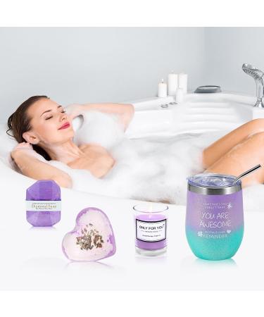 Relaxing Spa Gift Box for Women - Perfect Birthday Valentine's Mother's Day & Christmas Gifts for Mom Wife Girlfriend & Friends - Buy Online on GoSupps.com