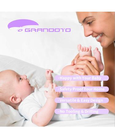 Child Safety Cabinet Strap Locks - GRANDOTO Baby Proofing Latches for Fridge Cupboard Drawers Dishwasher Toilet Seat Oven Trash Can Kitchen Appliance with 3M Adhesive Adjustable Straps (12 White) 12 White - Buy Online on GoSupps.com