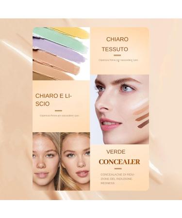 Contour corrector color corrector 18-color illuminating full-coverage cream | Waterproof concealing makeup for the skin - Buy Online on GoSupps.com