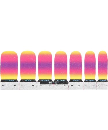 Nail Sticker Shining Nail Art Sticker Paste Directly Salon Shop Manicure Store for Home Beauty Salon - Buy Online on GoSupps.com