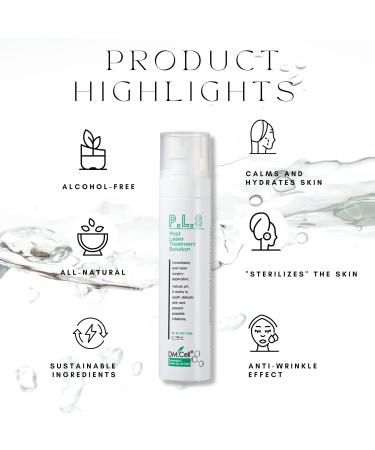 DM.Cell Hydrating Facial Toner for Sensitive Skin | Alcohol-Free Korean Skincare with EGF & Witch Hazel | Soothing Microneedling Solution | 3.38 oz - Buy Online on GoSupps.com