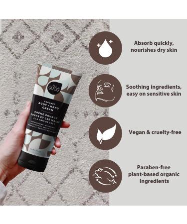 All Good Organic Body & Hand Cream for Women & Men - Moisturizing Dry Skin with Lavender Oil, Cocoa Butter, Rosehip Oil - Vegan & Cruelty Free - Coconut Lavender Jasmine Rose (3-Pack) - Buy Online on GoSupps.com