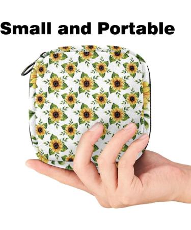 Shop Muooum Sunflower Menstrual Artery Bag - Stylish Zipper Bag for Tampons | Women's Bandage Bag - Buy Online on GoSupps.com