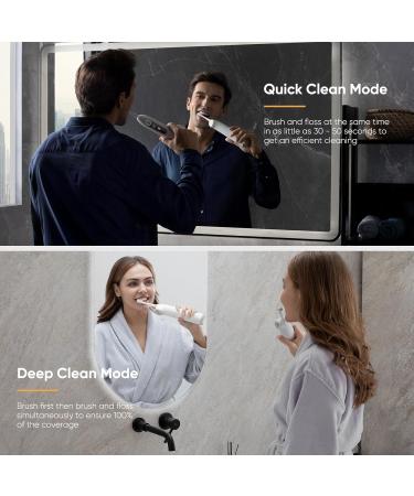 Soocas Neos Electric Toothbrush & Mouth Shower - 2-in-1 Portable Wireless Tooth Cleaning Kit 40x Plaque Removal Travel & Home Use White - Buy Online on GoSupps.com