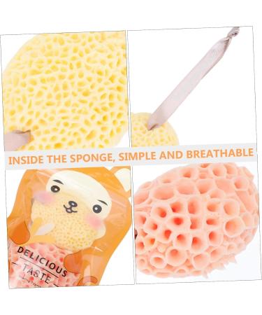 NOLITOY 12 Pcs Bath Loofahs - Exfoliating Sponge Balls for Shower & Face Scrubbing | Hydrophilic Polyurethane | Baby Safe 1 Count - Buy Online on GoSupps.com