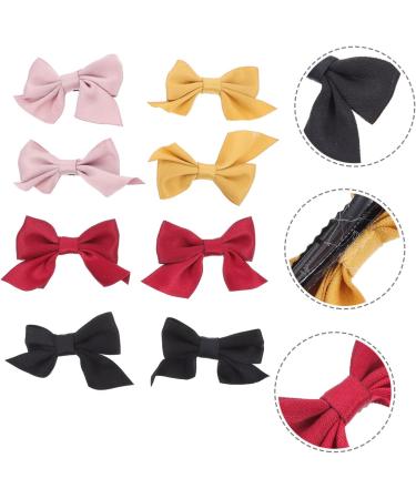 FRCOLOR 4 Pairs Bow Hairpin Girls Hair Bows Decorative Hair Bows Bowknot Hair Barrettes Christmas Hair Clips Red Bow Hair Clip Red Bows Creative Hairpin Pearl Yarn Baby Girl Cloth Pretty - Buy Online on GoSupps.com