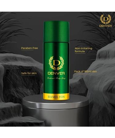 Denver Hamilton Men's Deodorant (Pack of 3) - Deodorant Body Spray for Men - Deodorant Men Spray - Buy Online on GoSupps.com
