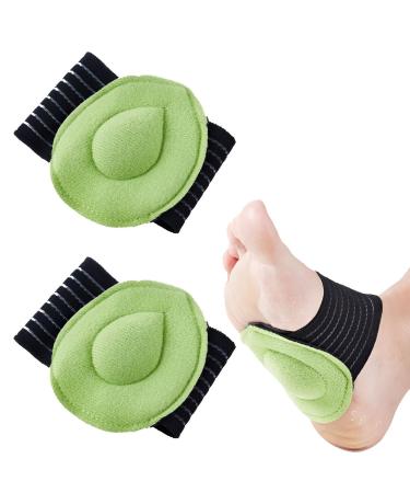 2 Pairs of Arch Support Insoles for Flat Feet - Pain Relief for Plantar Fasciitis | Orthopedic Gel Pads for Men & Women - Buy Online on GoSupps.com