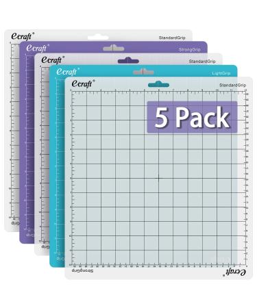 UOOU 4 Pack Quilting Ruler, Square Quilting Rulers Fabric Cutting Ruler Acrylic Quilters Rulers Clear Mark with Non Slip Rings for Quilting and Sewing