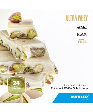  Maxler Maxler Ultra Whey Protein 24g of protein per serving Whey protein powder whey protein concentrate whey protein isolate protein hydrolysate - Buy Online on GoSupps.com