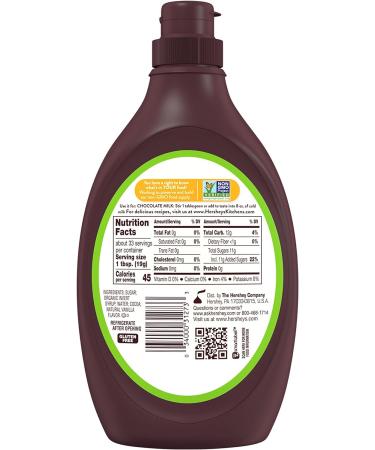 Hershey's Simply 5 Chocolate Syrup 21.8 Ounce - Buy Online on GoSupps.com