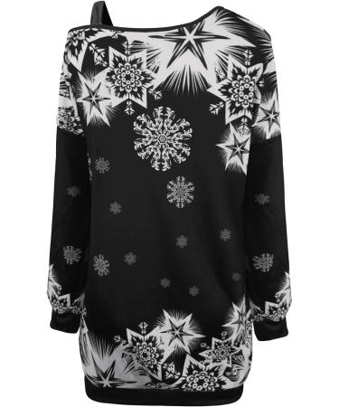 Women's Christmas Dress Sweatshirt - Sexy Cartoon Hooded Tops & Long-Sleeved Sweater for Party - Autumn Winter Fashion - Buy Online on GoSupps.com