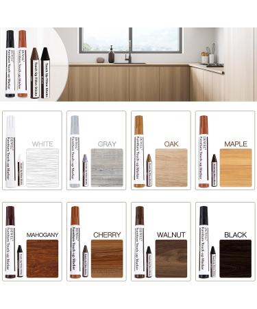 DEWEL Furniture Markers Touch Up  17 Pcs Wood Scratch Repair Kit  Upgrade Wood Furniture Repair Markers and Wax Sticks for Stains  Scratches  Wood Floors  Tables  Bedposts - Buy Online on GoSupps.com