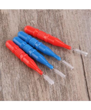 NUOLUX 2.5mm Interdental Brush Cleaners - 50 Pack Toothpick Between Teeth Brush Kit - Buy Online on GoSupps.com
