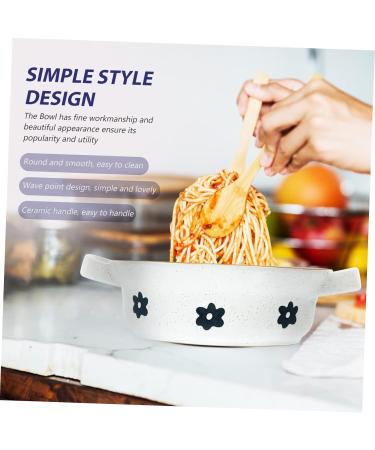 Zerodeko Ceramic Soup Bowl Ramen Bowls Flatware Japanese Style Bowl Asian Storage Bowls Household Noodle Bowl - Buy Online on GoSupps.com