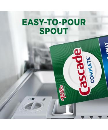 Buy Cascade Complete Powder Dishwasher Detergent - Fresh Scent 60 Oz & PURPUR Microfiber Cloth | Best International Shipping - Buy Online on GoSupps.com