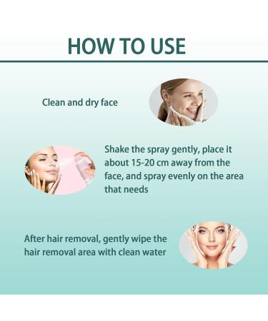 Skin Body Hair Identifying Spray - Painless Hair Remover for All Skin Types | Face Shaving Solution | 3 Set - Buy Online on GoSupps.com