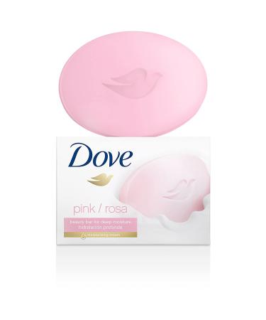 Dove Pink Beauty Bar - 4 Bars (4 oz Each) | Moisturizing Soap for Soft Skin - Buy Online on GoSupps.com