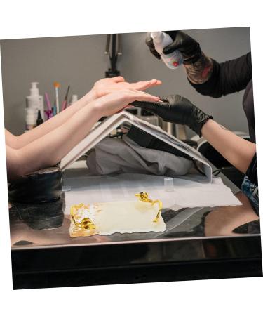 Mikino Nail Art Palette Stand Nail Polish Display Board Mirror Finish 111x73cm white - Buy Online on GoSupps.com