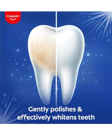  Colgate Colgate Advanced White Toothpaste 6 x 75 ml | Whiter Teeth in 10 Days | Clinically Proven Whitening | Whitening Toothpaste with Micro-Cleaning Crystals | Mint Toothpaste - Buy Online on GoSupps.com