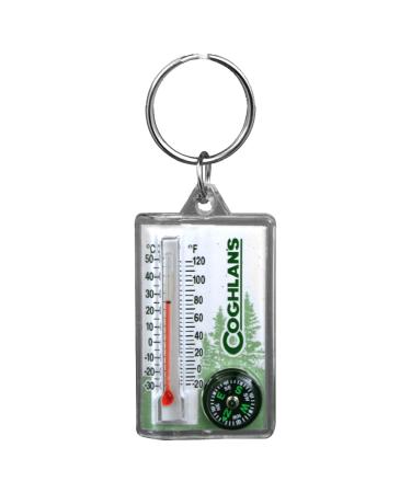 Coghlan's Zipper Pull Thermometer & Compass (3-Pack) - Accurate Weather Readings in & | Ideal for Outdoor Adventures | International Shipping Available - Buy Online on GoSupps.com
