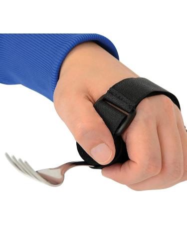 Support Belt for Utensil Adaptive Eating Holders Cutlery Belt Arthritis Disabled Patient Dining Scoop Utensil with Support Bel - Buy Online on GoSupps.com