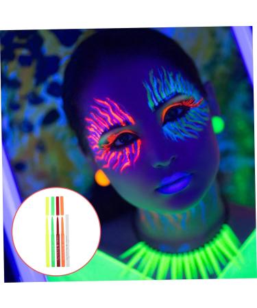 OHPHCALL 15 Pcs Halloween Paint Pen Eyeliner Pen Make up Highlighter Eye Liner Fluorescence Liner Plastic 12.00X0.80X0.80CMx3pcs Assorted Colorx3pcs - Buy Online on GoSupps.com