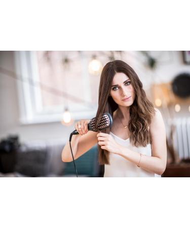 Remington 2-in-1 Smoothing Brush CB7400 Fast Hair Styling with Ceramic Coating & Digital Display | International Shipping - Buy Online on GoSupps.com