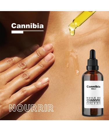 Cannibia Genuine Organic Hemp Oil Pure & Natural 100 ml Intense Hydration & Anti-Aging Body Skin Face Hair. - Buy Online on GoSupps.com