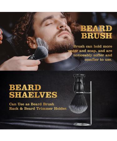 Premium Beard Shaving Kit for Men - Complete Grooming Set with Brush Shave Gel Oil Bath Bomb & More | Perfect Spa Gift for Dads & Sons - Buy Online on GoSupps.com
