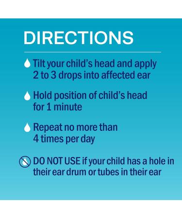 Lipo Kids Ear Pain Relief Drops - 4% Lidocaine Fast-Acting Formula - for Swimmer's Ear Earaches Cold & Flu - Relieves Pain Swelling & Water-Clogged Ears - Ages 2+ - Buy Online on GoSupps.com
