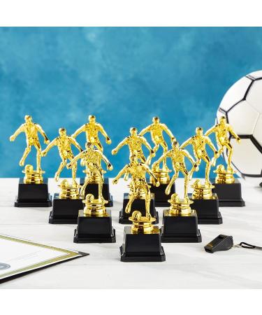 Juvale Small Gold Soccer Trophies - Perfect for Awards, Tournaments, and Championships - 2.5 x 6.0 in, 12 Pack - Buy Online on GoSupps.com