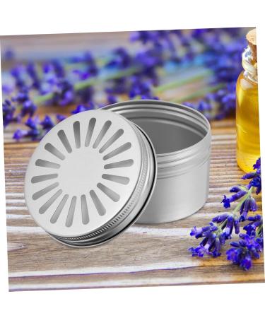 Artibetter 12-Box Empty Candle Doses - Aromatherapy & Lip Balsamic Storage Round Metal Can for Fragrance & Perfume | Durable Sheet Metal Biscuit Boxes - Buy Online on GoSupps.com